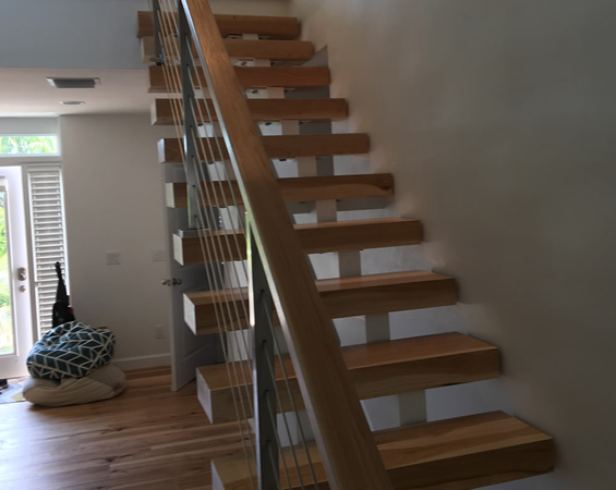 Stairway Wood Floor